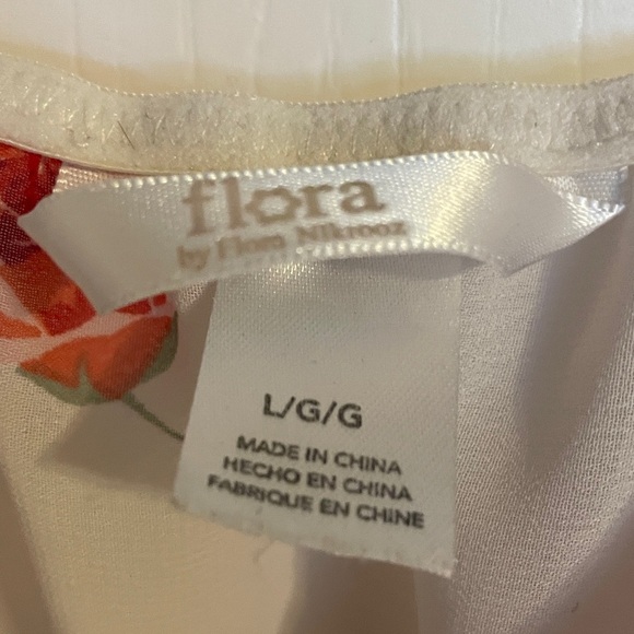 Flora White Red Floral‎ Slip Dress Nightgown Large
Adjustable Straps Babydoll - Picture 6 of 6